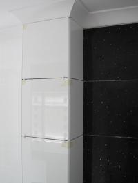 Tiling around stink pipe enclosure Tiling around stink pipe enclosure