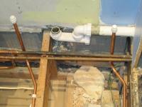 Re directing the heating pipework Re directing the heating pipework